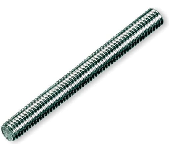 Изображение товара Резьбовая шпилька ARNO INDUSTRIES М16х2000 1 шт для монтажа и крепления конструкций оцинкованная (береза 60 гр) AC0001602031445