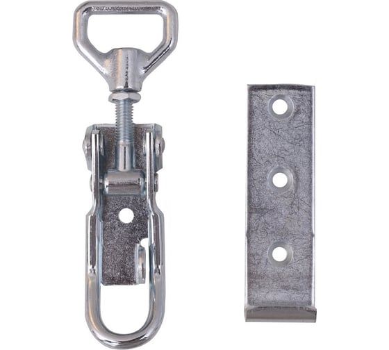 Изображение товара Замок для ящика VORMANN с регулирующим винтом, с прямой ответной частью 125/145х47 мм, оцинкованный 01205000/8030