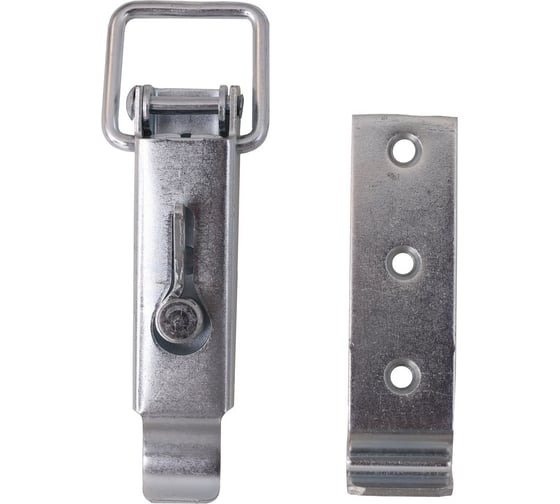 Изображение товара Замок для ящика VORMANN с задвижкой, с выгнутой ответной частью 138х47 мм, оцинкованный 01206130/9030