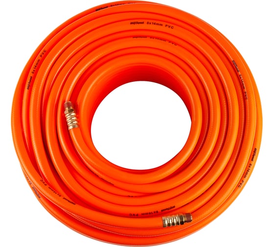 Изображение товара Шланг пневматический PVC бухта 8x14 мм, 50 м AV Steel AV-700380