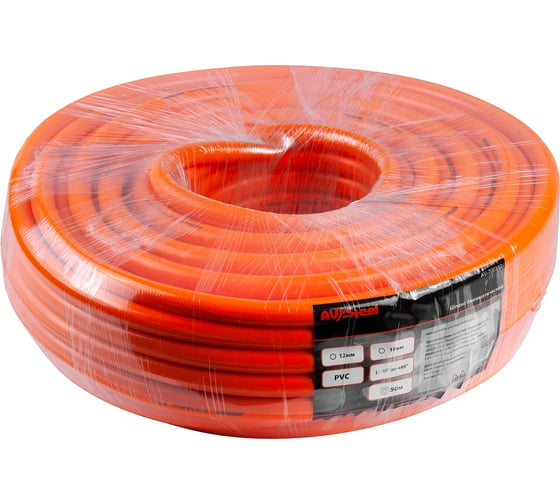 Изображение товара Шланг пневматический PVC бухта 12x18 мм, 50 м AV Steel AV-700312
