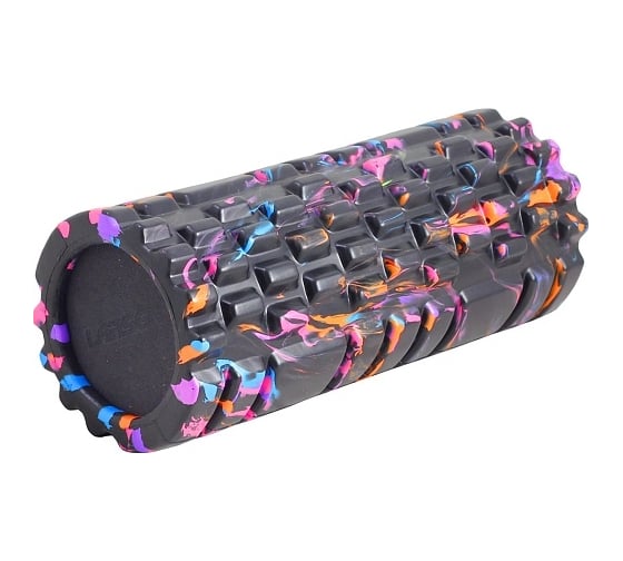 Изображение товара Рельефный цилиндр для фитнеса Larsen EG02 multicolor Style1 4690222157260