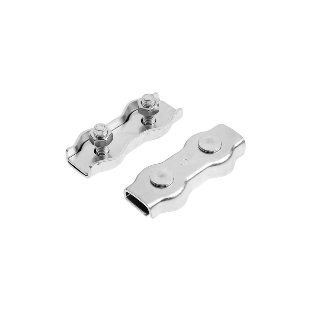 Изображение товара Соединитель троса ARNO AF1900800032007 двойной 8 мм оцинкованный