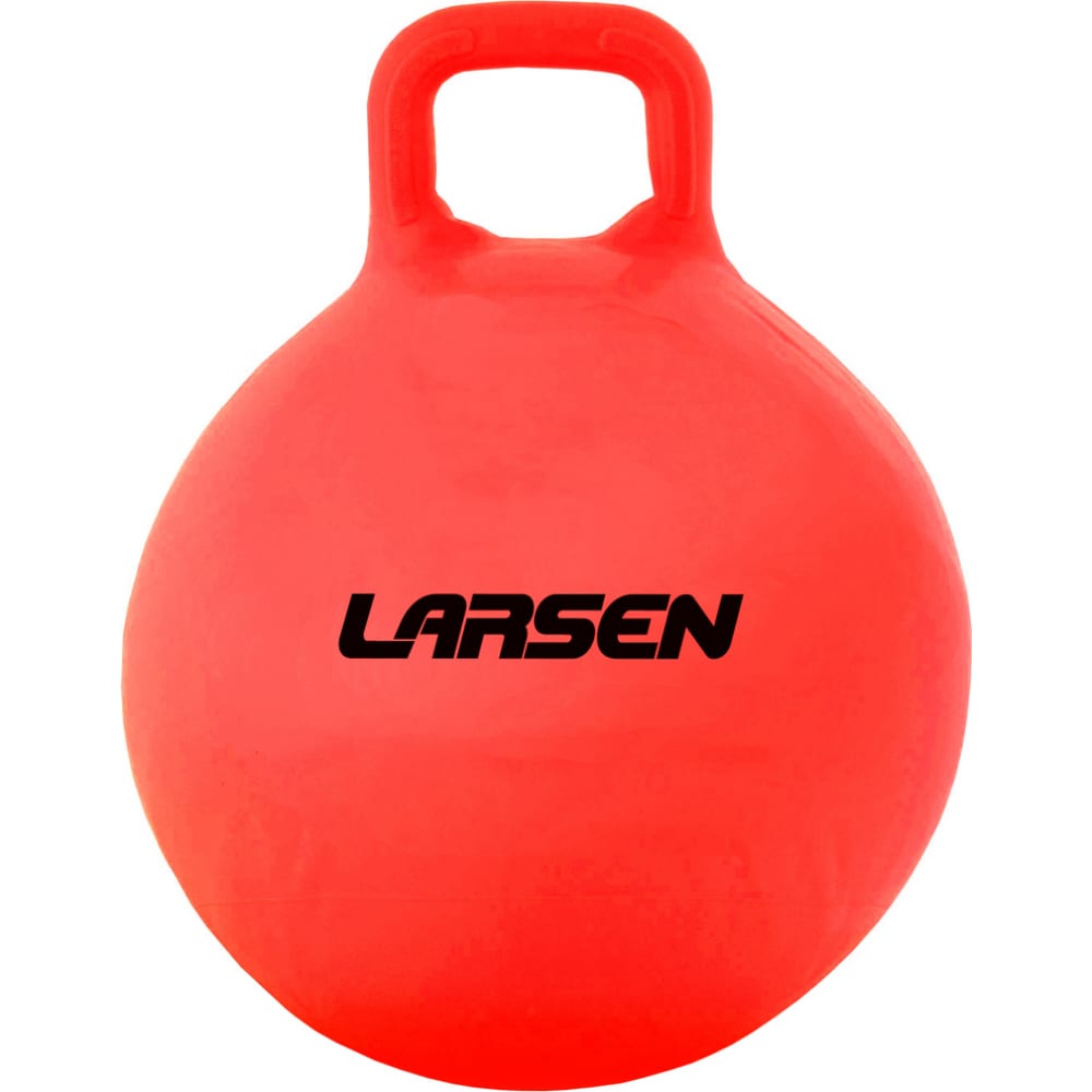 Мяч Larsen, 4690222171013, красный, ПВХ, пластик  - купить со скидкой