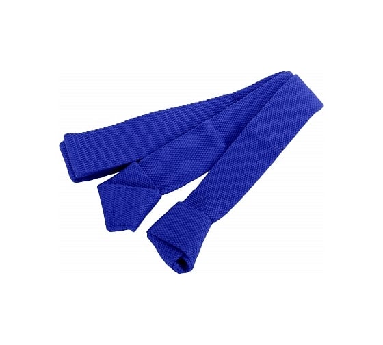 Изображение товара Ремешок для переноски ковриков и валиков Larsen СS, 160x3.8 см, синий, хлопок 4690222171402