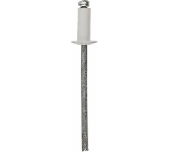 Изображение товара Заклепка вытяжная комбинированная для неразъемного соединения листовых материалов 3,2х8 мм, 220 шт., RAL9003 белая ARNO INDUSTRIES AK1303208093N07