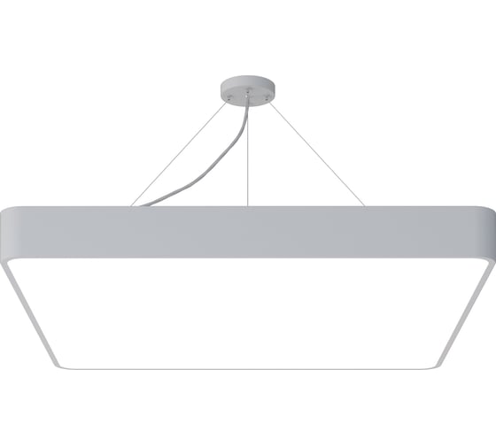 Изображение товара Светодиодный светильник ЭРА Geometria Quadro SPO-164-W-40K-110 110Вт 4000К 17300Лм белый Б0050588