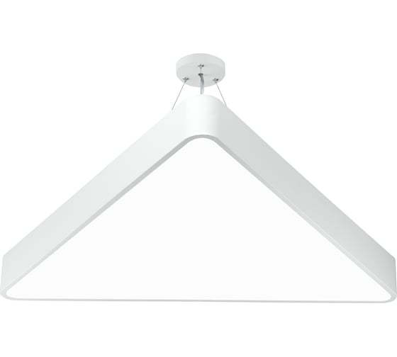 Изображение товара Светодиодный светильник ЭРА Geometria Delta SPO152W40K048 48Вт 4000К 3500Лм IP40 белый Б0050576
