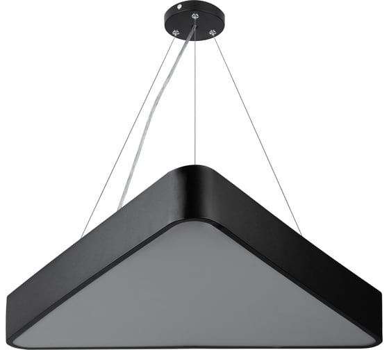Изображение товара Светодиодный светильник ЭРА Geometria Delta SPO152B40K048 48Вт 4000К 3500Лм IP40 черный Б0050577