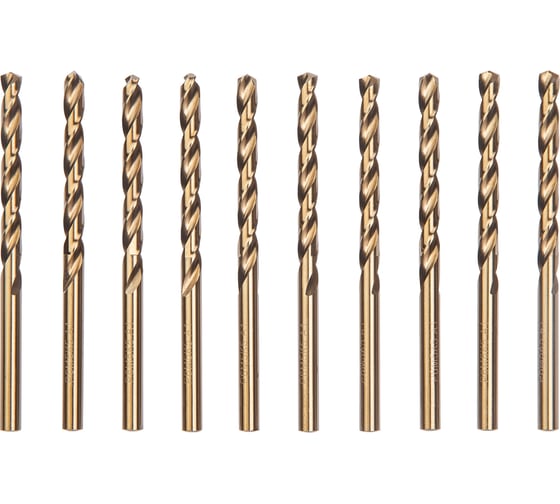 Изображение товара Сверло по металлу (10 шт; 3.6 мм; ц/х; вышлифованное Класс А1; Р6М5К5) SDW TOOLS dc00242