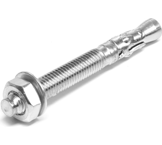 Изображение товара Анкер клиновой для крепления конструкций 6х95 мм, 10 шт., сталь, белый цинк ARNO INDUSTRIES AE5000609534007