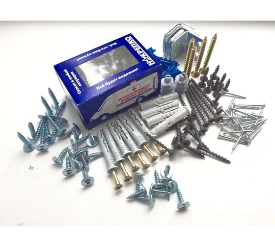 Изображение товара Универ. компл. крепежа НАКРЕПКО Скорая помощь Вашему дому 1/24 239901