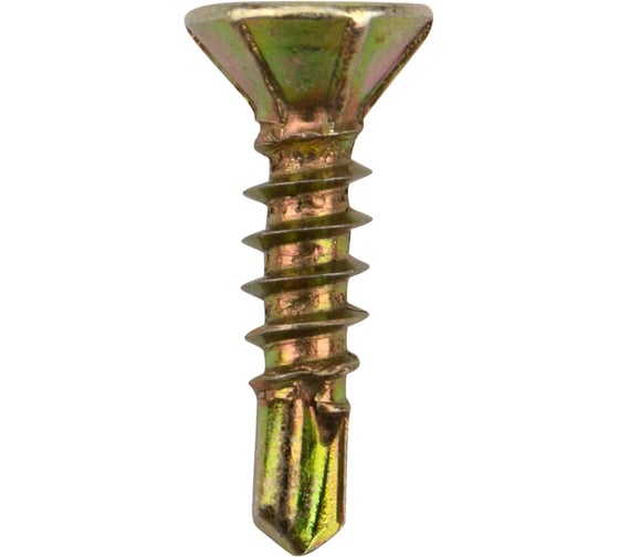 Изображение товара Саморез оконный для монтажа оконных конструкций 3,9х16 мм, 165 шт., желтое цинковое покрытие ARNO INDUSTRIES ABH103901665998