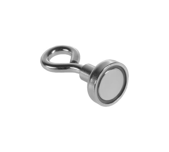 Изображение товара Неодимовый магнит с петлёй для авто Cartage диаметр 16 мм, сцепление 8 кг 4507839