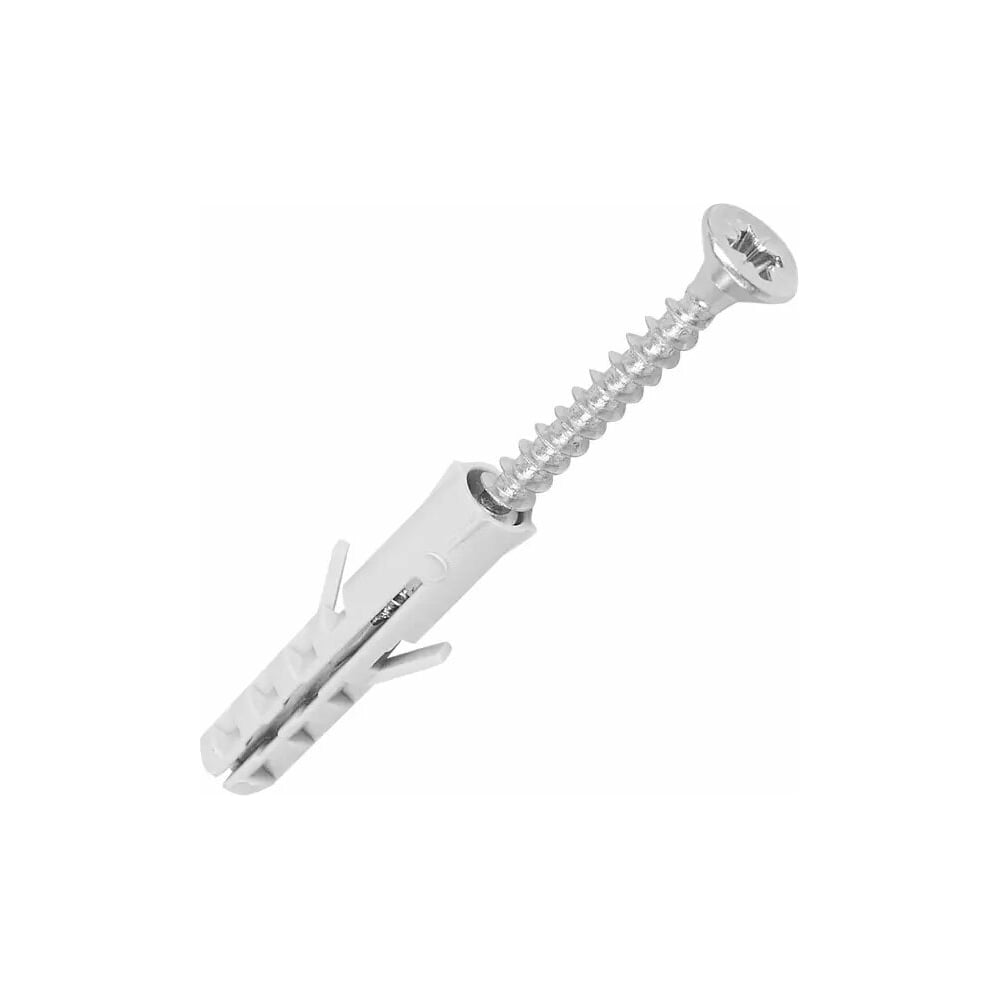 Изображение товара Дюбель RX с шурупом потай для крепления в стену 8х80 мм, 20 шт. ARNO INDUSTRIES AG1100808060F44