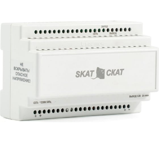 Изображение товара Малогабаритный ИБП со встроенной Li-ion АКБ СКАТ SKAT 12DC-1.0 595