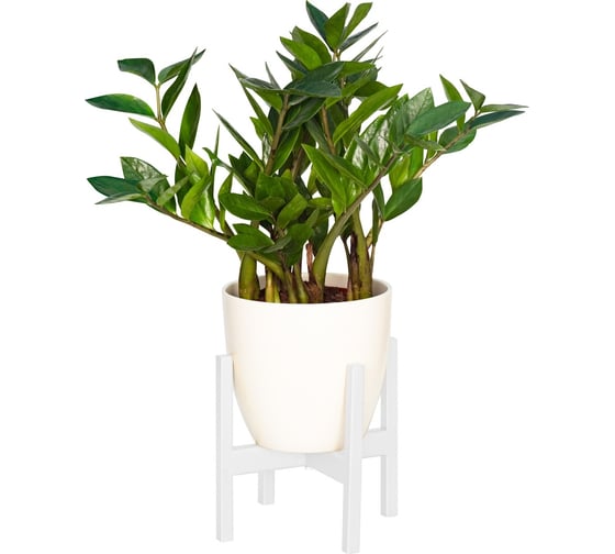 Изображение товара Подставка для цветов GreenWeen Oxalis 20 белая GW-O20W