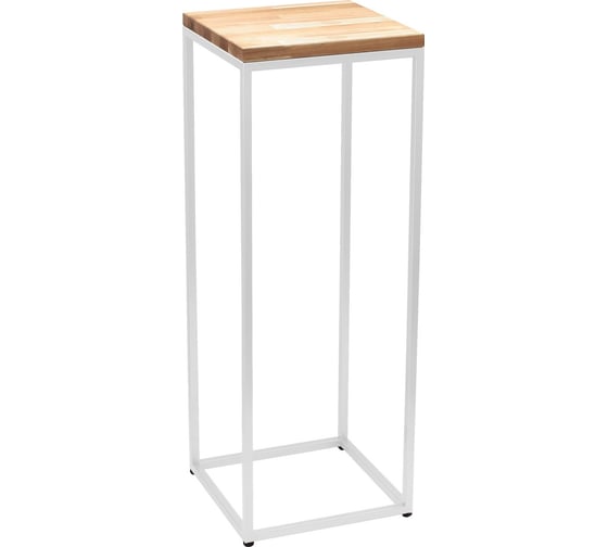 Изображение товара Столик под кашпо GreenWeen TORI 80 белый GW-T-TORI80-W