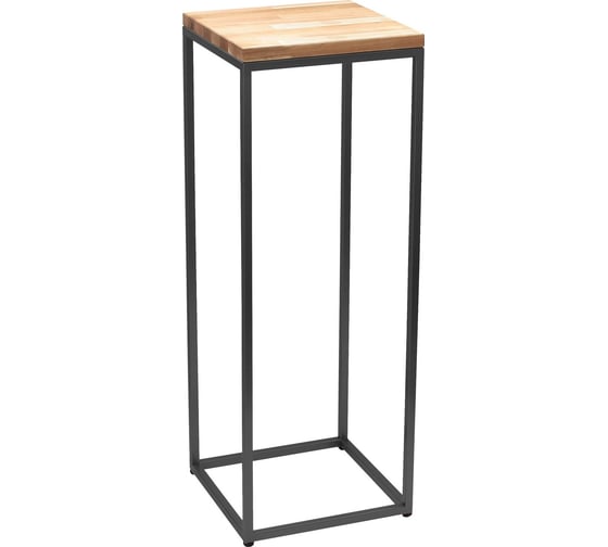 Изображение товара Столик под кашпо GreenWeen TORI 80 черный GW-T-TORI80-B