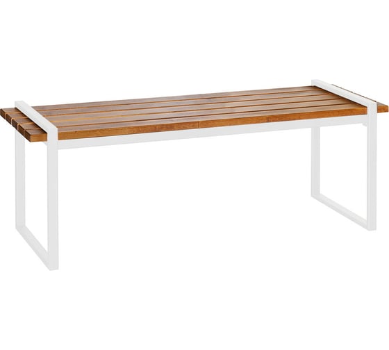 Изображение товара Уличная скамья GreenWeen FJORD белая GW-FJORD-W-W