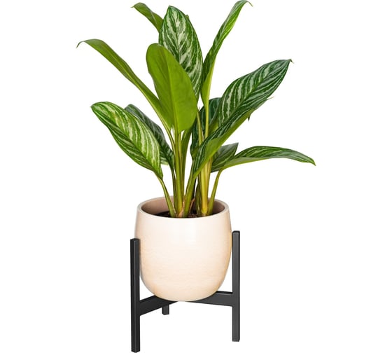 Изображение товара Подставка для цветов GreenWeen Trinity 25 черная GW-T25B