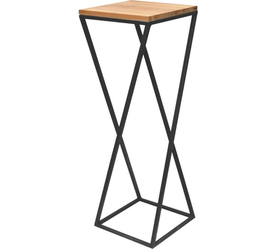 Изображение товара Столик под кашпо GreenWeen Loft 100 черный GW-L100B