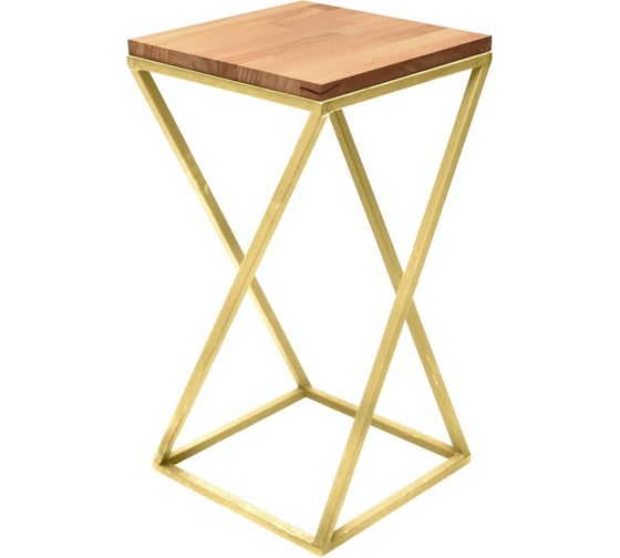 Изображение товара Столик под кашпо GreenWeen Loft 60 золотой GW-L60G