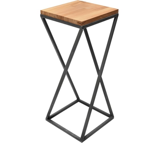 Изображение товара Столик под кашпо GreenWeen Loft 80 черный GW-L80B