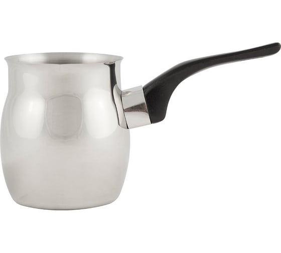 Изображение товара Кофеварка/турка Mallony TURCO 600 мл из нержавеющей стали с бакелитовой ручкой 007009