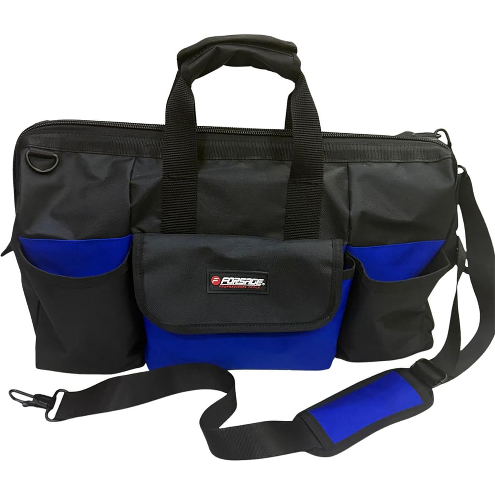 Изображение товара Сумка для инструментов Forsage F-KBAG20 черный с синим пластиковое дно