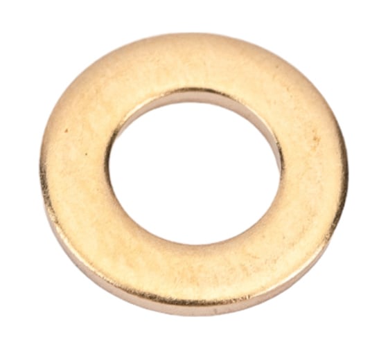 Изображение товара Круглая шайба без фаски DINFIX DIN 125А, латунь, М8, 10 шт. 00-00001735