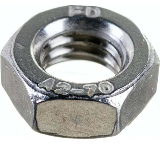 Изображение товара Гайка из нержавеющей стали DINFIX DIN 934, А2, М8, 50 шт. 00-00001798