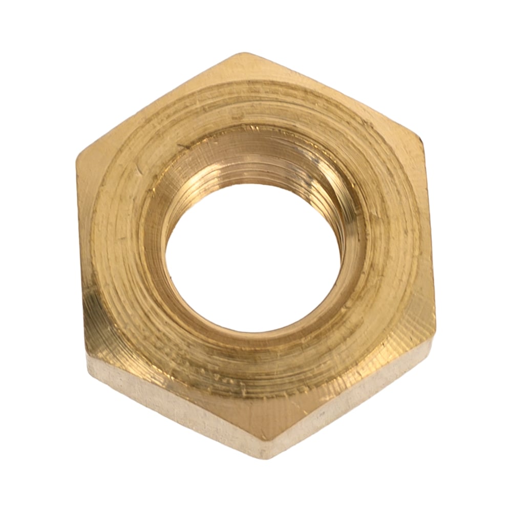 Изображение товара Шестигранная гайка M10 из латуни DIN 934, упаковка 10 шт.