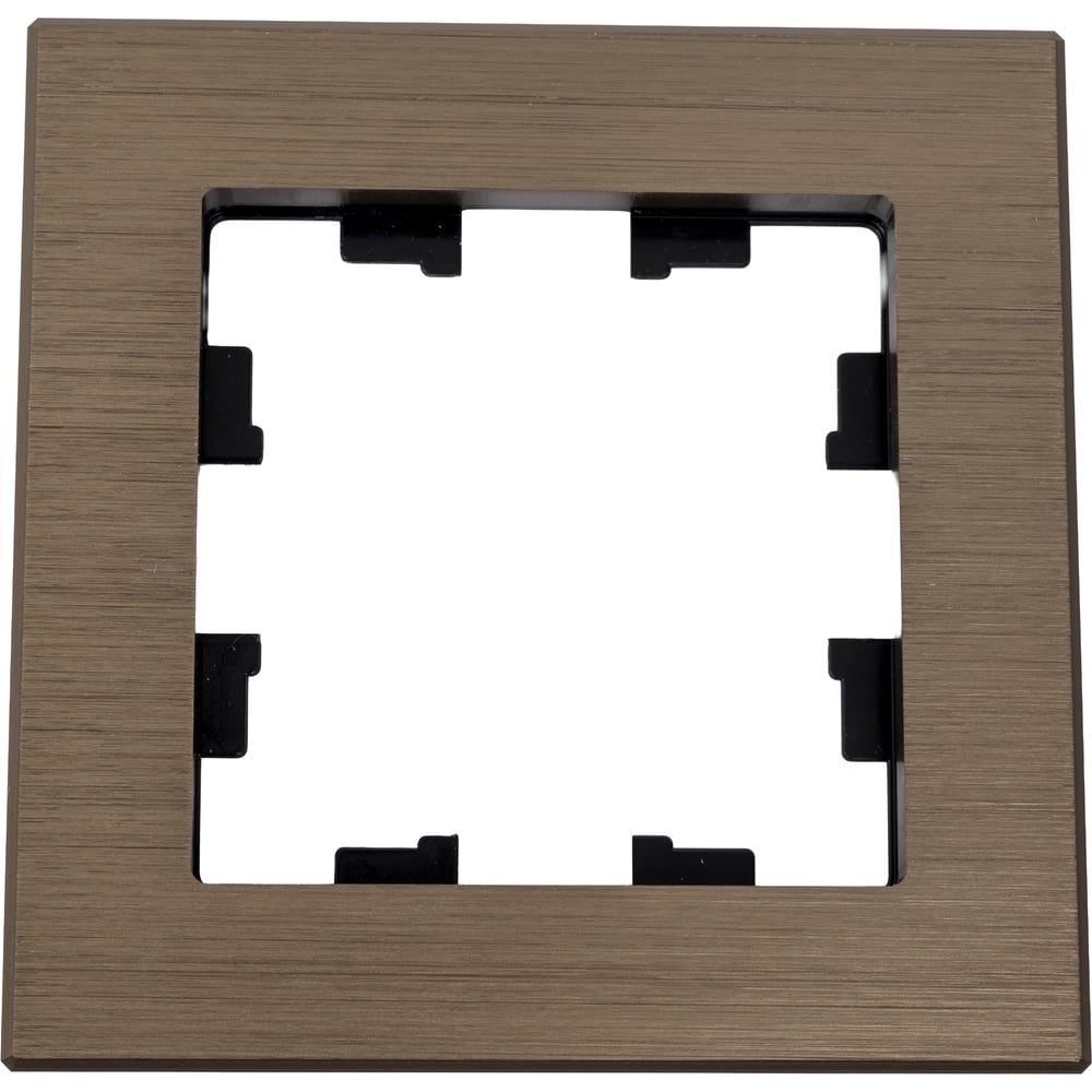 Изображение товара 1-местная рамка Systeme Electric AtlasDesign NATURE металл латунь ATN312201