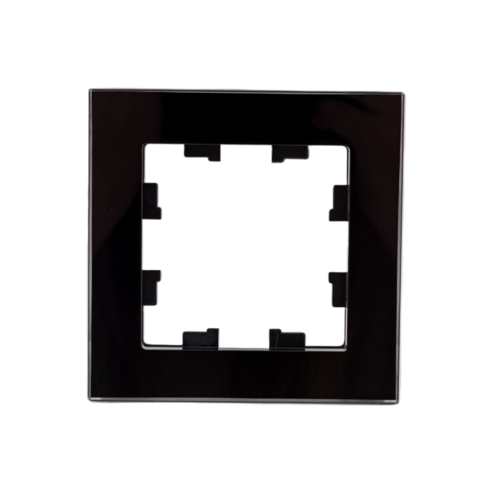 Одноместная рамка Schneider Electric, цвет черный ATN321001 AtlasDesign NATURE - фото 1