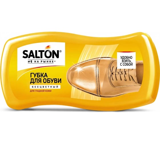 Изображение товара Губка-мини волна для обуви из гладкой кожи SALTON Дизайн бесцветный 16/48 2017 52/86