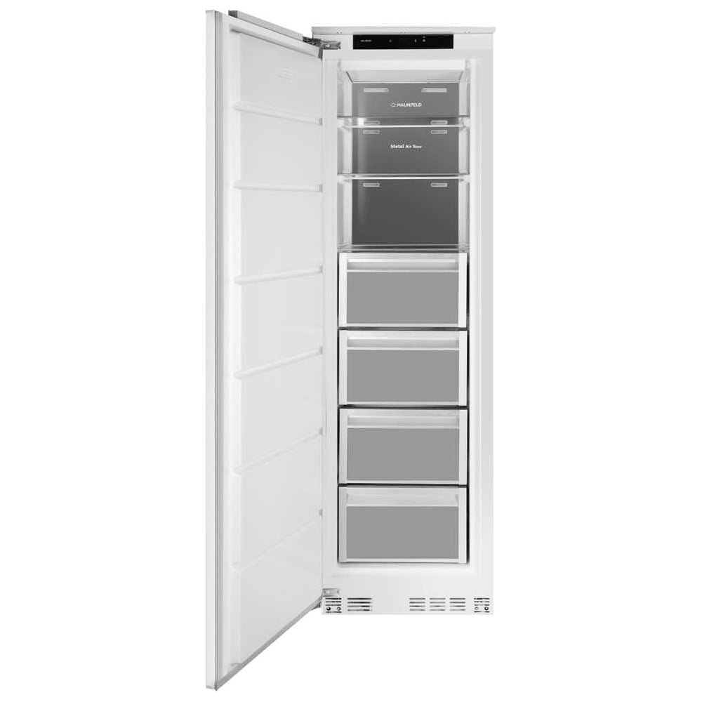 Изображение товара Встраиваемая морозильная камера Maunfeld MBFR205NFWGR Inverter 270л автоматическая разморозка