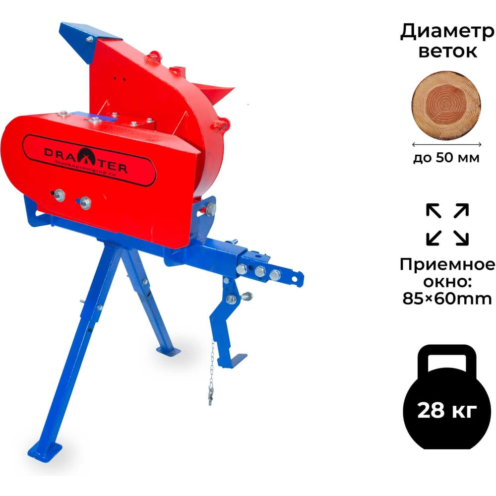 Изображение товара Приставка к мотоблоку DraXter ПМУ-250 (универсальное крепление) 0000008
