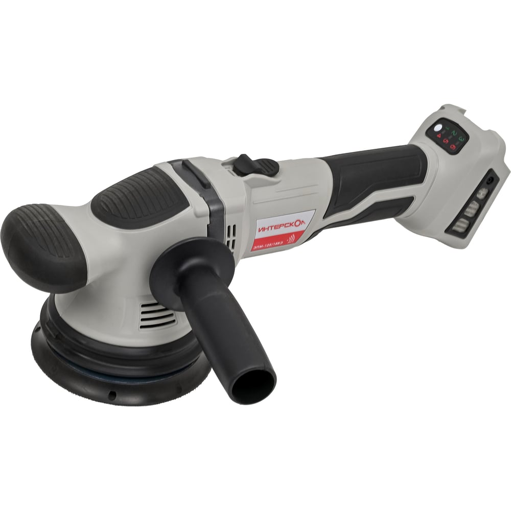 Изображение товара Бесщеточная аккумуляторная эксцентриковая шлифмашина Интерскол ЭПМ-125/18ВЭ