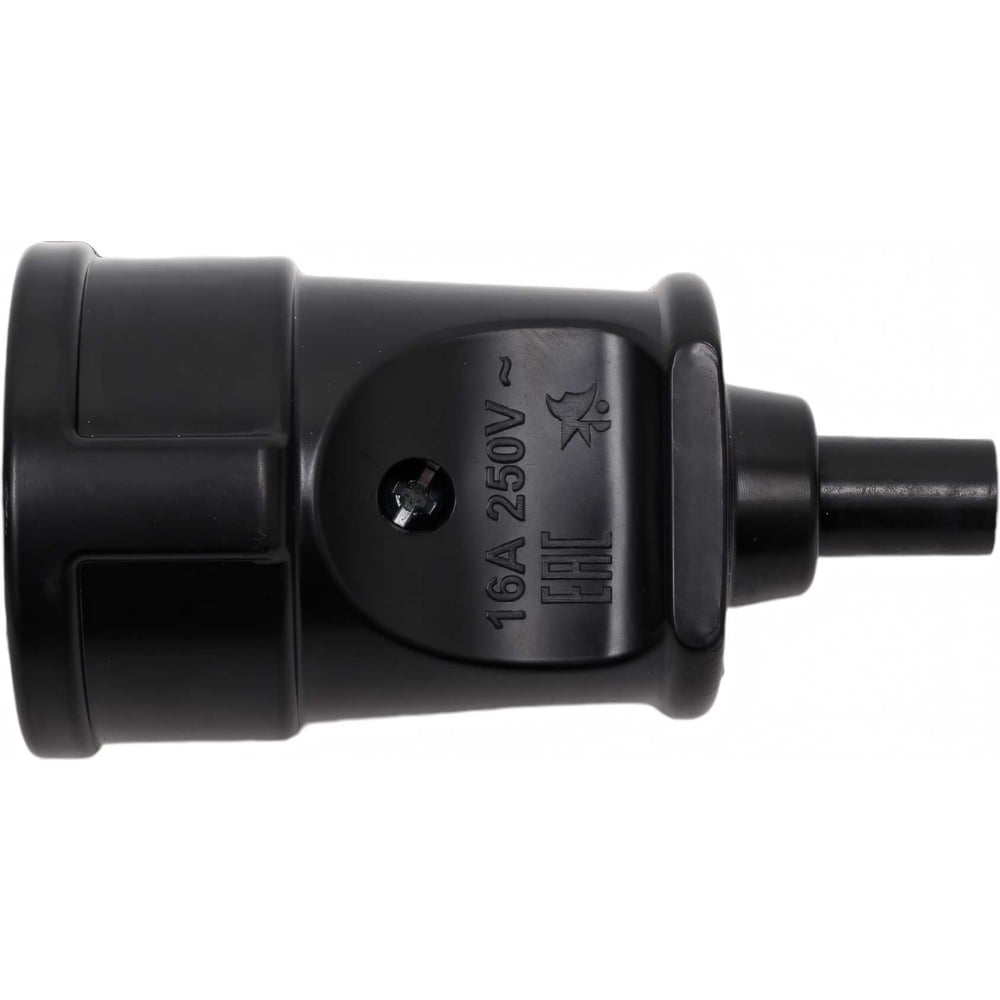 Изображение товара Разборная розетка Volsten Sb1-M12 РА16-001 16А черная без заземления