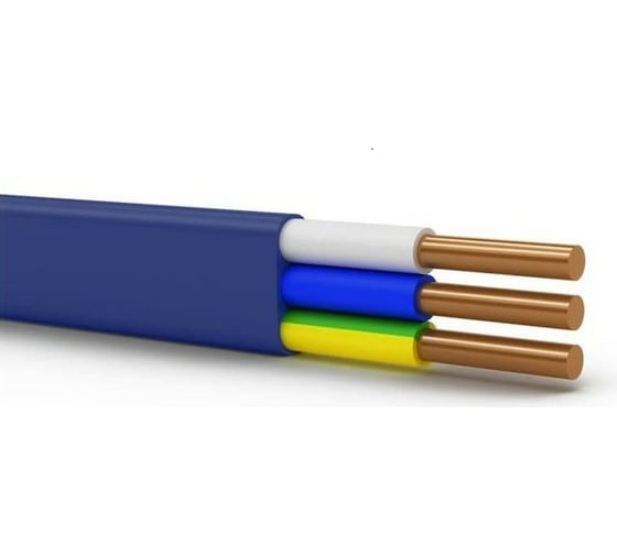 Изображение товара Энергокабель ВВГ-ПнгА-LS Русский Свет 3x1.5 ОК N PE 0.66кВ упаковка 10м ЭК000092765РС10