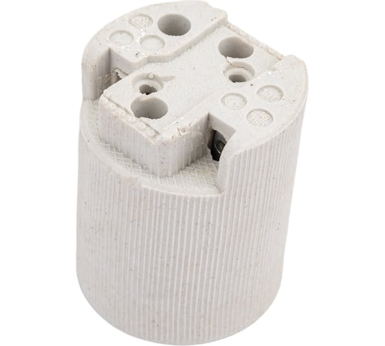 Изображение товара Резьбовой патрон Volsten V03-CR-SM-E40 керамика, под лампу E40/220V/4A 12230