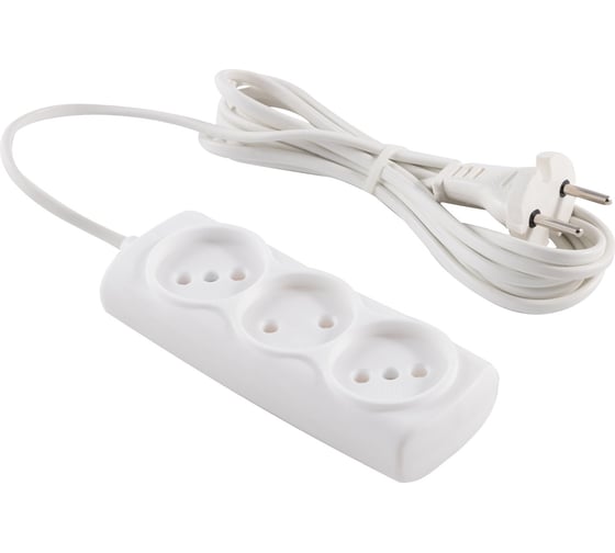 Изображение товара Удлинитель Engy Эконом 3 метра, 3 розетки, 186713