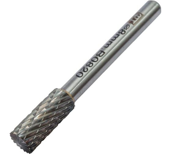Изображение товара Борфреза цилиндрическая 8 мм, Х-образная насечка, В0820 ФТ 800008