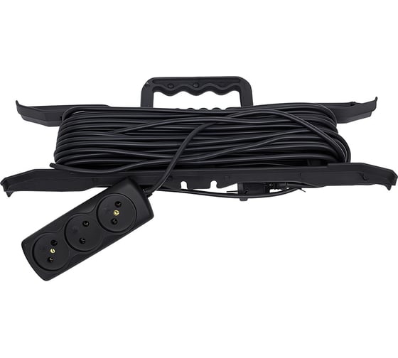 Изображение товара Удлинитель на раме Engy Премиум, 15 метров, 3 розетки, 186734