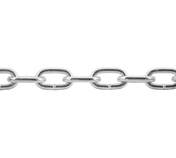 Изображение товара Цепь короткозвенная для такелажных и крепежных работ DIN 766 сталь оцинкованная 10 мм, 1 шт. ARNO INDUSTRIES AFN101000031598
