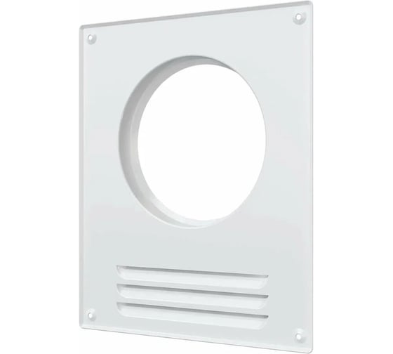 Изображение товара Торцевая площадка KRAFTAIR с решеткой, фланец D125 мм ТПР125