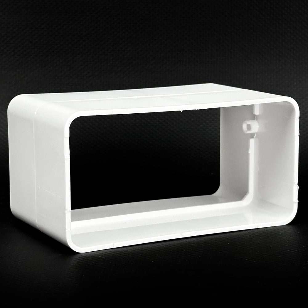 Изображение товара Соединитель плоских воздуховодов KRAFTAIR 55х110 мм белый