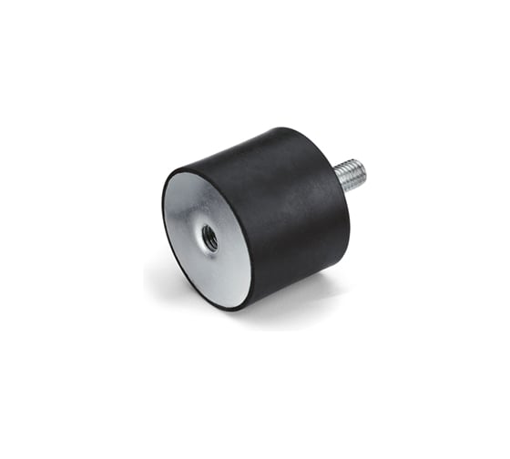 Изображение товара Виброгаситель Elesa+Ganter DVA.2-8-8-M3-6-70, 4 шт 417001