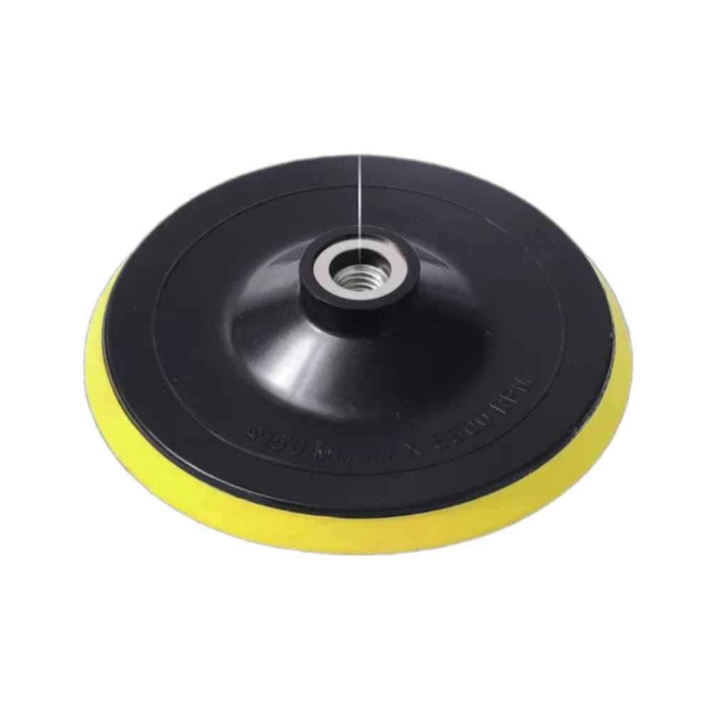 Изображение товара Опорная тарелка круг шлифовальный 125 мм на липучке и адаптере Альфадиск 542913